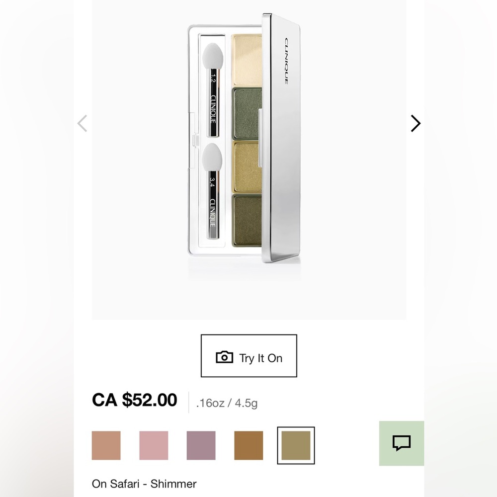 Clinique Eyeshadow Palette